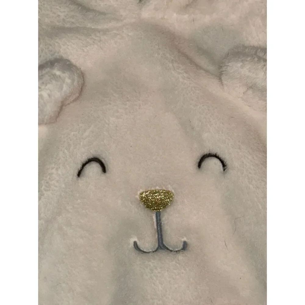 Carter's Baby Bear Hoodie Sweatshirt Cream 3M Cute Hooded Pullover Top